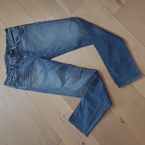 Hudson Jeans Women's sz 32 Collin Skinny Double Button Mid Rise Denim Jeans - Picture 1 of 15